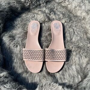 Vince Camuto, Baby Pink Slides, 9.5